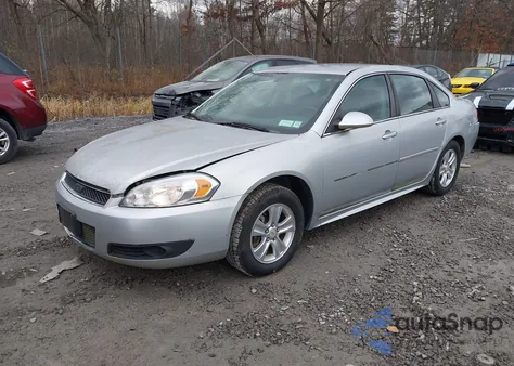 2013 Chevrolet Impala Ls from USA, damaged, VIN 2G1WF5E37D1156032